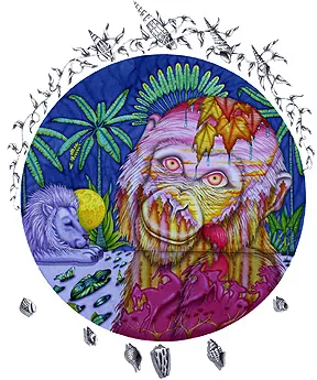 Chimp Scape by Nathaniel Miller, from his earlier portfolio.
