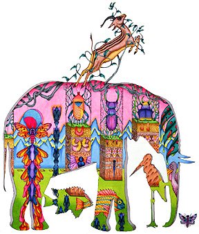 Elephant Memory by Nathaniel Miller, from his earlier portfolio.