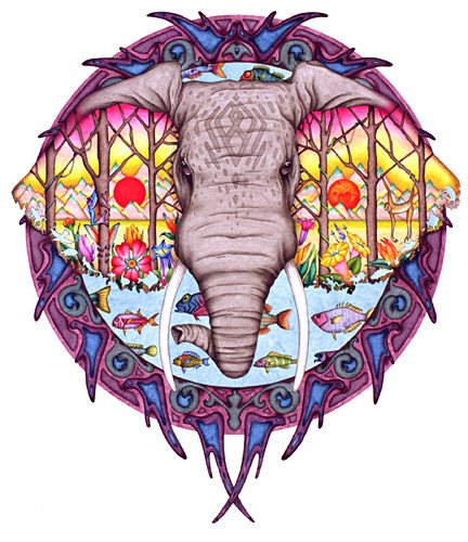 Elephant Planet by Nathaniel Miller, from his earlier portfolio.