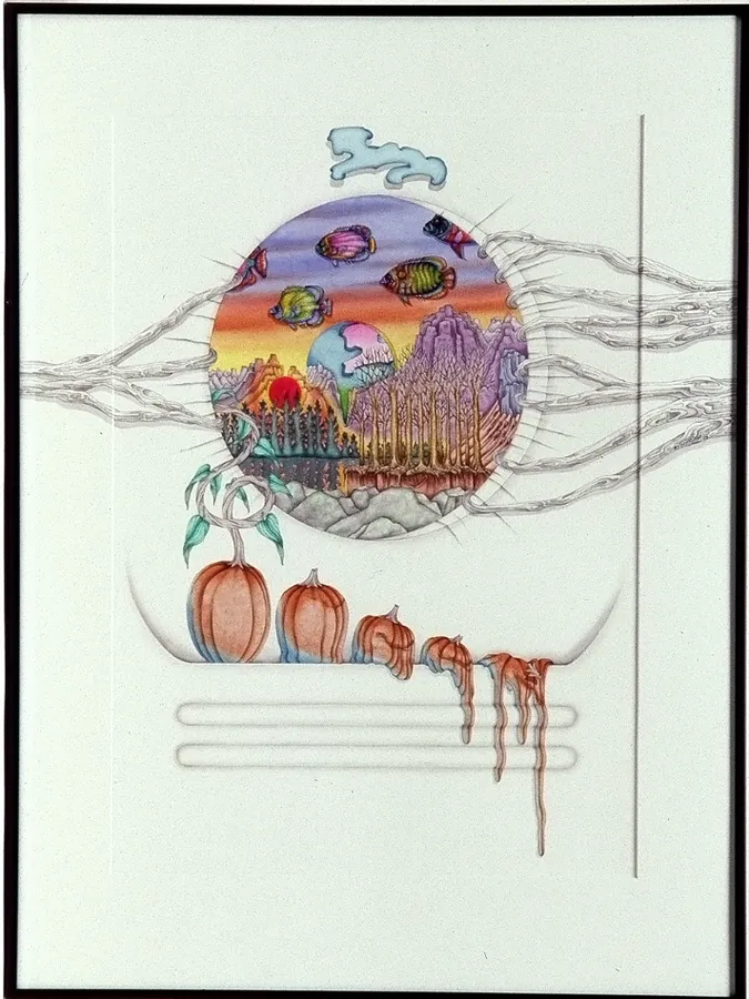 Melting Pumpkins by Nathaniel Miller, from his earlier portfolio.