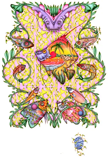 Sunrisefish by Nathaniel Miller, from his earlier portfolio.